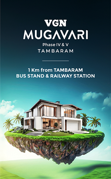 Villa plots for sale at Tambaram near railway station